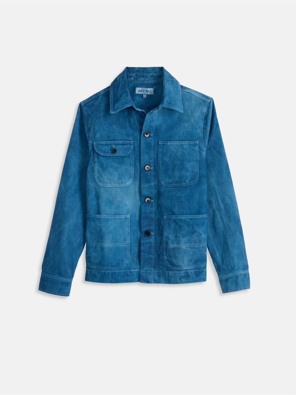 Alex Mill Natural Indigo Dye Britt Chore Coat